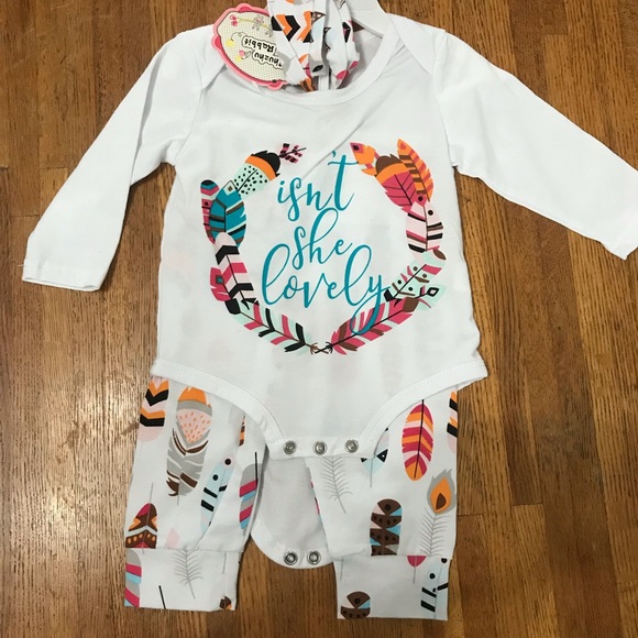 NWT, Isn’t She Lovely matching set - Picture 2 of 5